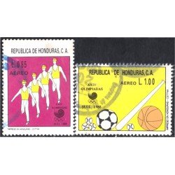 Honduras A- 727/28 1988 XXIV Olimpiadas Seúl usados Honduras A- 727/28 1988 XXIV Olimpiadas Seúl usados