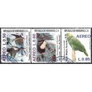 Honduras A- 713/15 1987 Fauna Pájaros Birds usados