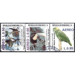 Honduras A- 713/15 1987 Fauna Pájaros Birds usados Honduras A- 713/15 1987 Fauna Pájaros Birds usados