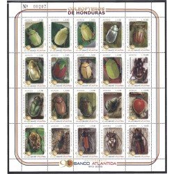 Honduras A- 1127/46 2003 Fauna Insectos Coleópteros MNH Honduras A- 1127/46 2003 Fauna Insectos Coleópteros MNH