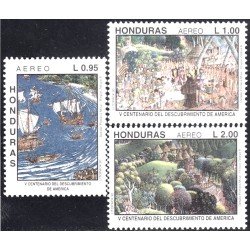 Honduras A- 799NQ 1992 500 Aniversario del descubrimiento de América MNH