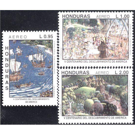 Honduras A- 799NQ 1992 500 Aniversario del descubrimiento de América MNH Honduras A- 799NQ 1992 500 Aniversario del descubrimiento de América MNH