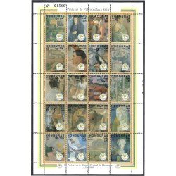 Honduras 302/21 2000 Pinturas de Pablo Zelaya Sierra MNH Honduras 302/21 2000 Pinturas de Pablo Zelaya Sierra MNH