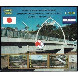 Honduras HB 66 2001 Puente Juan Ramón Molina MNH Honduras HB 66 2001 Puente Juan Ramón Molina MNH