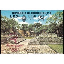 Honduras HB 64 2000 Juego de pelota Maya MNH Honduras HB 64 2000 Juego de pelota Maya MNH