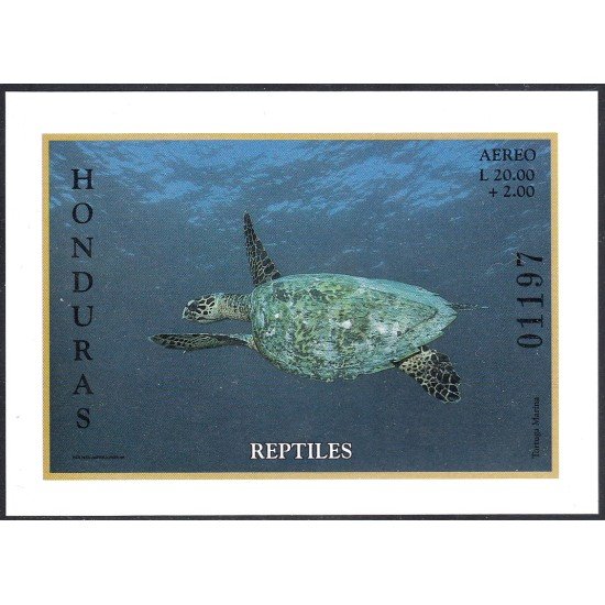 Honduras HB 58 1998 Reptiles Tortuga MNH Honduras HB 58 1998 Reptiles Tortuga MNH