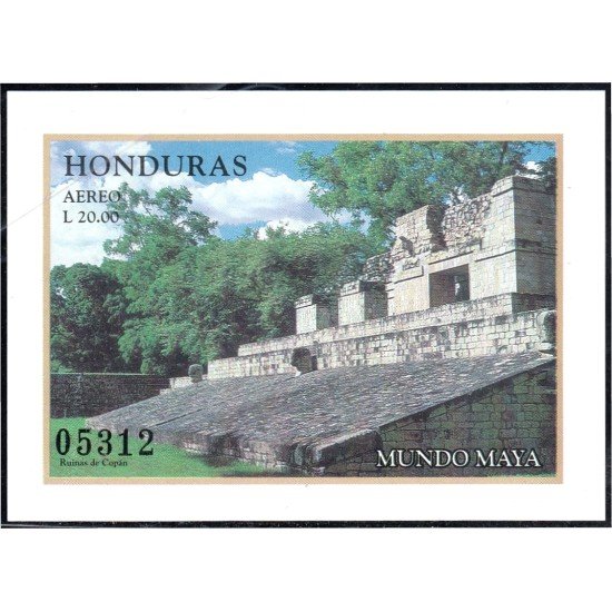 Honduras HB 57 1998 Mundo Maya MNH Honduras HB 57 1998 Mundo Maya MNH