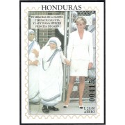 Honduras HB 53 1997 Madre Teresa de Calcuta y Lady Diana Spencer MNH