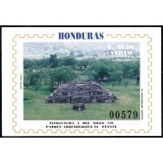 Honduras HB 50A 1995 Parque Arqueológico El Puente MNH