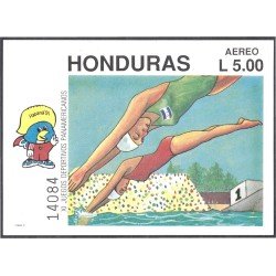 Honduras HB 45 1991 XI Juegos Deportivos Panamericanos Cuba MNH Honduras HB 45 1991 XI Juegos Deportivos Panamericanos Cuba MNH