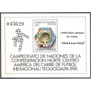 Honduras HB 41 1990 Campeonato de Naciones de la Federación Norte Centro América del Caribe de Fútbol MNH