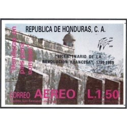 Honduras HB 40 1989 Castillo San Fernando de Omoa MNH Honduras HB 40 1989 Castillo San Fernando de Omoa MNH