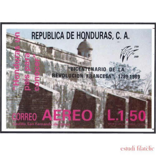 Honduras HB 40 1989 Castillo San Fernando de Omoa MNH