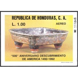 Honduras HB 39 1988 500 Aniversario del descubrimiento de América MNH Honduras HB 39 1988 500 Aniversario del descubrimiento de América MNH