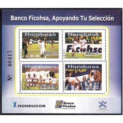Honduras HB 77 2004 Banco Ficohsa fútbol MNH Honduras HB 77 2004 Banco Ficohsa fútbol MNH