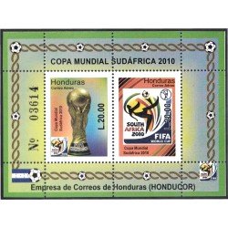 Honduras HB 90 2010 Copa Mundial Sudáfrica 2010 MNH Honduras HB 90 2010 Copa Mundial Sudáfrica 2010 MNH