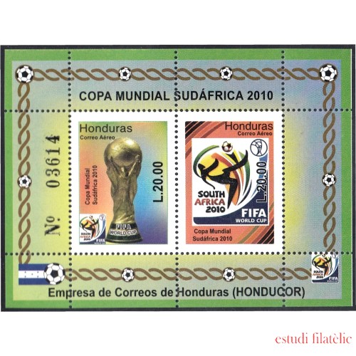 Honduras HB 90 2010 Copa Mundial Sudáfrica 2010 MNH 