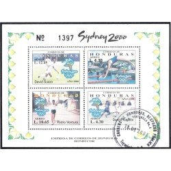 Honduras HB 63 2000 Olimpiadas Australia Sydney 2000 usados Honduras HB 63 2000 Olimpiadas Australia Sydney 2000 usados