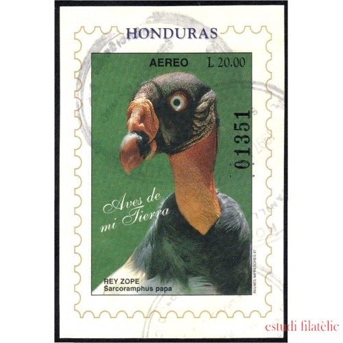 Honduras HB 54 1997 Ave Pájaro Bird Rey Zope usados
