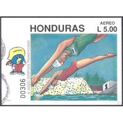 Honduras HB 45 1991 XI Juegos Deportivos Panamericanos Cuba usados Honduras HB 45 1991 XI Juegos Deportivos Panamericanos Cuba usados