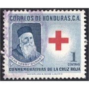 Honduras 3 1959 Beneficencia Cruz Roja Hondureña Jean Henry Dunant usados