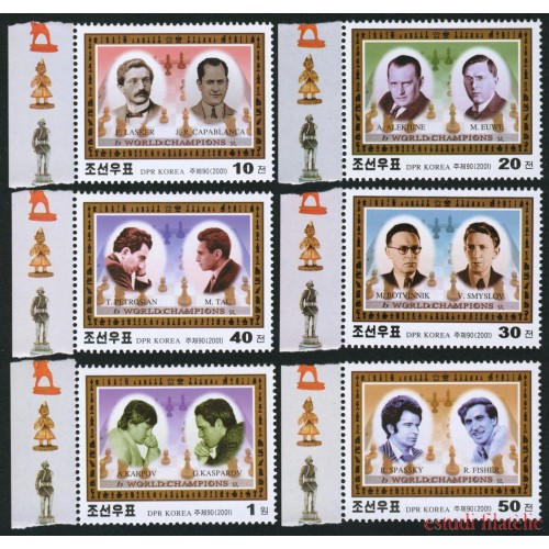 AJZ1 Corea del Norte  DPR  Nº 3065/70  2001  MNH