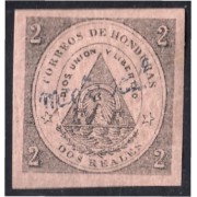 Honduras 8 1877 Escudo Tegucigalpa MNH 