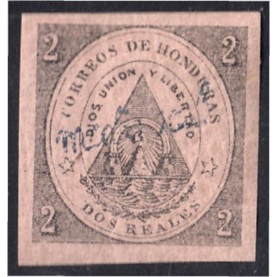 Honduras 8 1877 Escudo Tegucigalpa MNH Honduras 8 1877 Escudo Tegucigalpa MNH