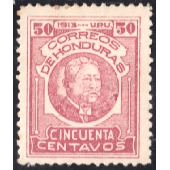 Honduras 137 1913/14 Gral. Manuel Bonilla MH Honduras 137 1913/14 Gral. Manuel Bonilla MH
