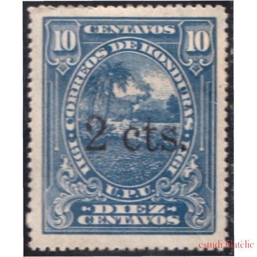 Honduras 124 1913 Timbres de 1911 Paisaje hondureño UPU MH