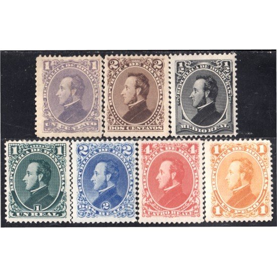 Honduras 14/20 1878 Presidente Francisco Morazan MH Honduras 14/20 1878 Presidente Francisco Morazan MH