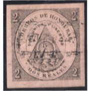 Honduras 5 1877 Escudo MH