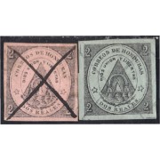 Honduras 1/2 1865 Escudo usados
