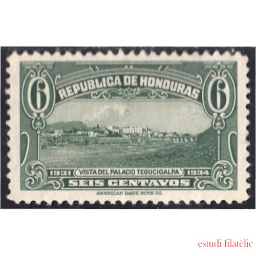 Honduras 231I 1931 Vista del Palacio Tegucigalpa Sin goma