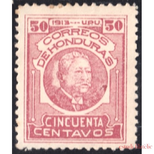 Honduras 137 1913/14 Gral. Manuel Bonilla Sin goma