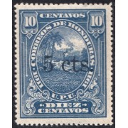 Honduras 127 1913 Timbres de 1911 Paisaje hondureño UPU Sin goma