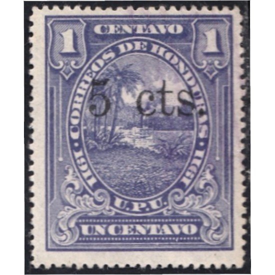 Honduras 126 1913 Timbres de 1911 Paisaje hondureño UPU Sin goma Honduras 126 1913 Timbres de 1911 Paisaje hondureño UPU Sin goma