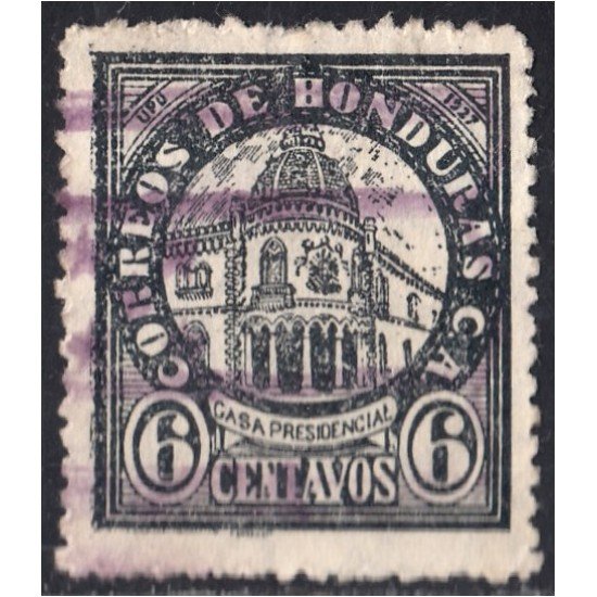 Honduras 198 1927/29 Casa Presidencial usados Honduras 198 1927/29 Casa Presidencial usados