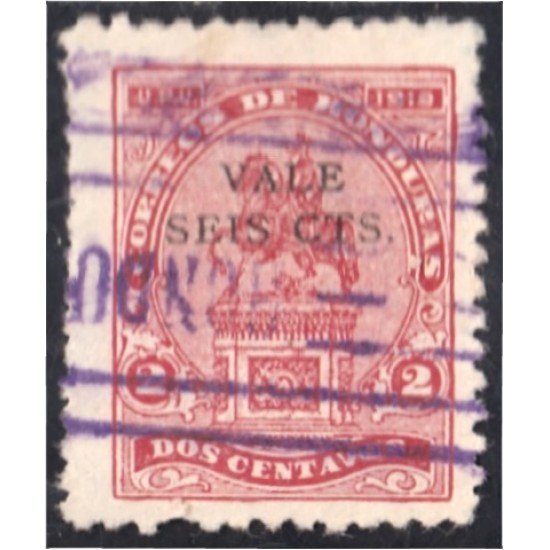 Honduras 171 1922/23 Estatua de F. Morazán usados Honduras 171 1922/23 Estatua de F. Morazán usados