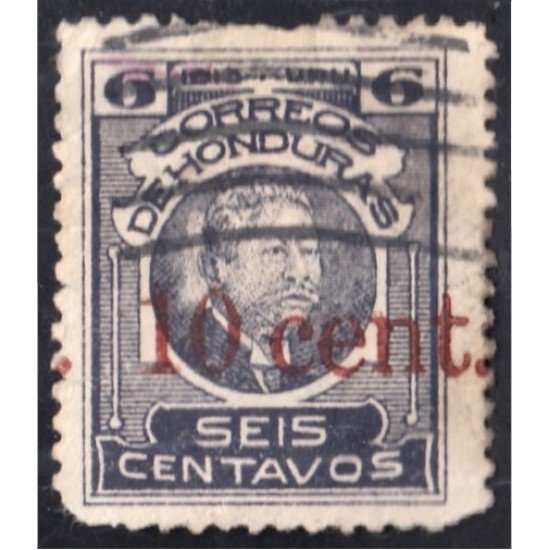 Honduras 145 1913/15 Gral. Manuel Bonilla usados Honduras 145 1913/15 Gral. Manuel Bonilla usados