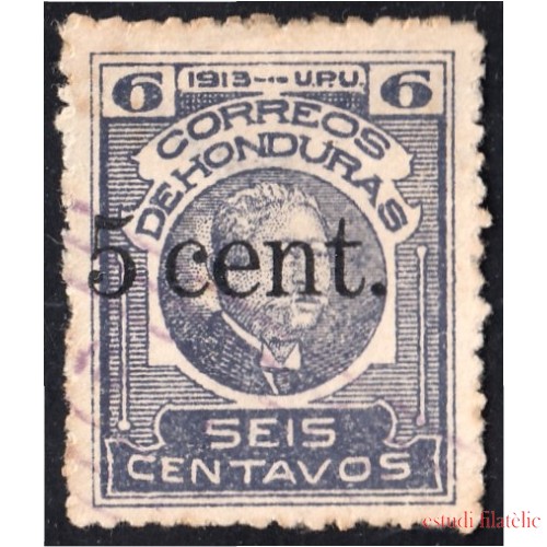 Honduras 141 1913/15 Gral. Manuel Bonilla usados