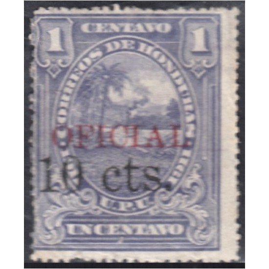 Honduras Servicio 45 1914/16 Paisaje hondureño MH Honduras Servicio 45 1914/16 Paisaje hondureño MH