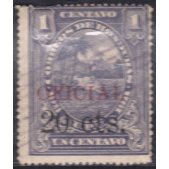 Honduras Servicio 47 1914/16 Paisaje hondureño usados Honduras Servicio 47 1914/16 Paisaje hondureño usados