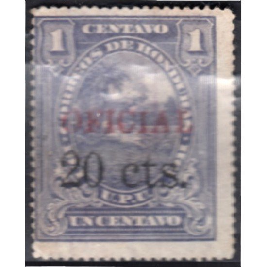 Honduras Servicio 46 1914/16 Paisaje hondureño usados