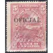 Honduras Servicio 30 1911/16 Paisaje hondureño usados