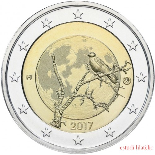Finlandia 2017 2 € euros conmemorativos Naturaleza 