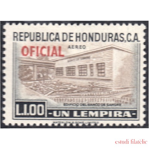Honduras 56 1956 Servicio Oficial Aéreo Edificio del Banco de Sangre MH