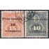 Paraguay 45/46 1898-99 Escudo de Armas Léon Lion Paz y Justicia usados