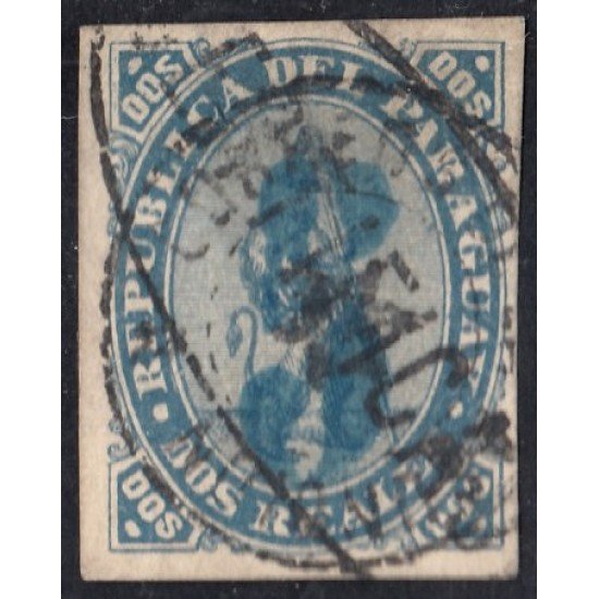 Paraguay 5I 1878 León del escudo de armas usados