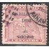 Panamá Dep. de Colombia 18 1894 Mapa timbre de 1887/92 usados